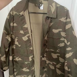 Camo utility jacket